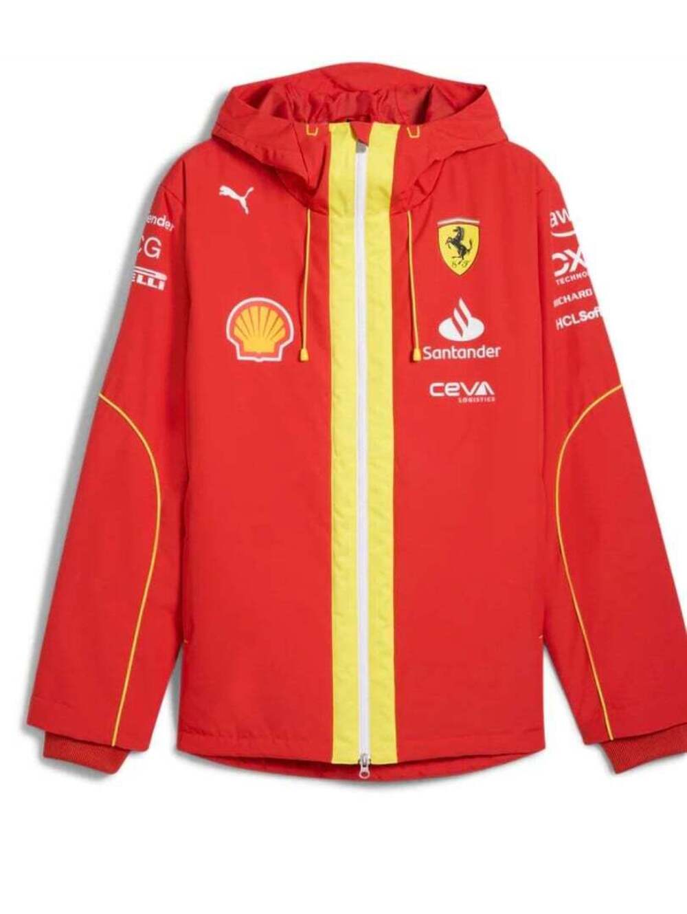 Scuderia Ferrari F1 Team Pro Rain Jacket 2024 Red Official 2xl Formula1
